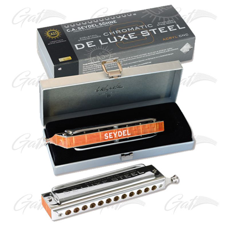 هارمونیکا , سازدهنی کروماتیک Seydel DE LUXE STEEL